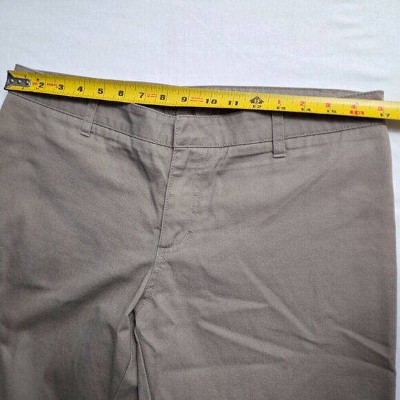 Mid-Rise Bootcut Khaki Pants | Y2K Business Casual Trousers - Picture 4 of 8